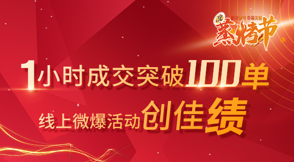 科恩蒸烤節(jié) | 線上微爆創(chuàng)佳績，1小時成交115單！